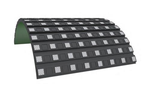 輕型陶瓷冷粘包膠