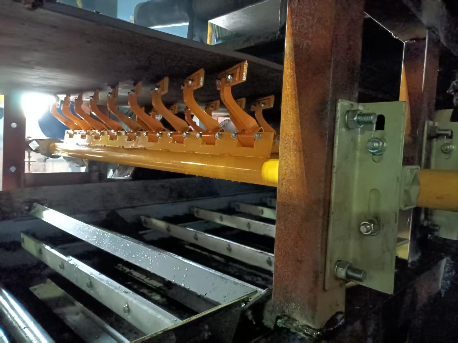 為客戶解決頭輪回程帶料及揚塵問題